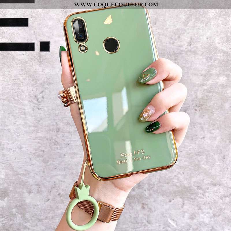 Coque Huawei P Smart 2020 Silicone Pu Fluide Doux, Housse Huawei P Smart 2020 Protection Téléphone P