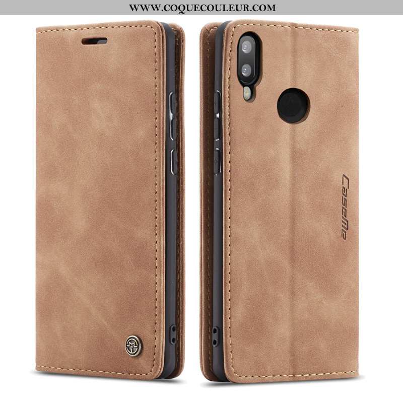 Étui Huawei P Smart 2020 Cuir Kaki Étui, Coque Huawei P Smart 2020 Housse Khaki