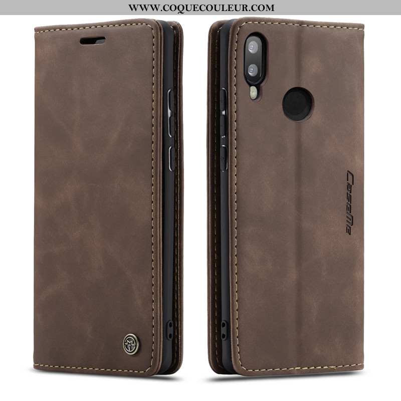 Étui Huawei P Smart 2020 Cuir Kaki Étui, Coque Huawei P Smart 2020 Housse Khaki
