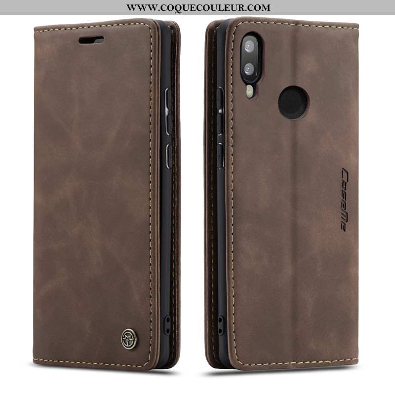 Étui Huawei P Smart 2020 Cuir Kaki Étui, Coque Huawei P Smart 2020 Housse Khaki