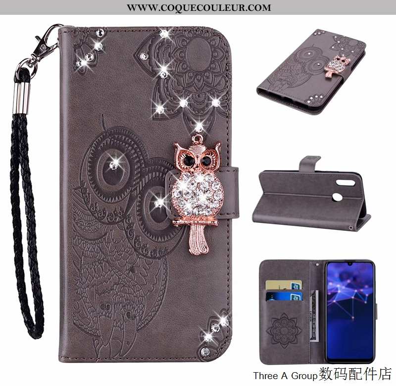 Coque Huawei P Smart+ 2020 Protection Vin Rouge Étui, Housse Huawei P Smart+ 2020 Jeunesse Téléphone