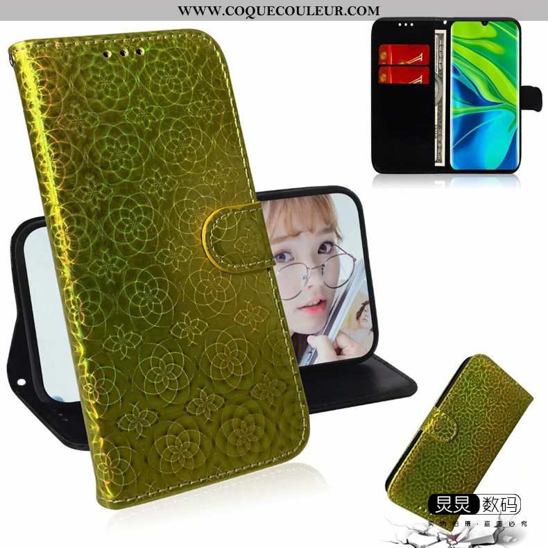 Coque Huawei P Smart 2020 Tendance Téléphone Portable Or, Housse Huawei P Smart 2020 Cuir Doré