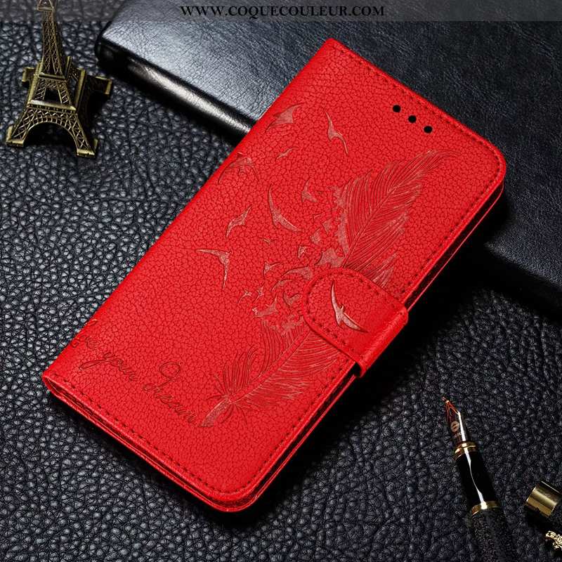 Coque Huawei P Smart 2020 Cuir Incassable Clamshell, Housse Huawei P Smart 2020 Portefeuille Télépho