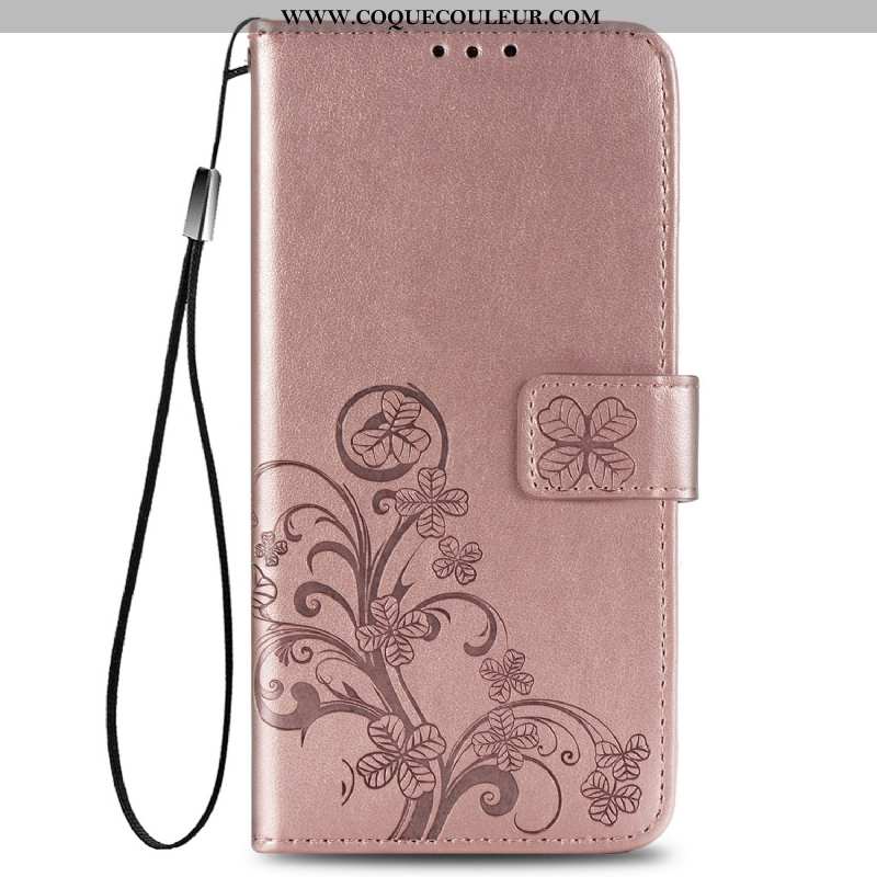 Coque Huawei P Smart 2020 Cuir Rose, Housse Huawei P Smart 2020 Protection Étui Rose