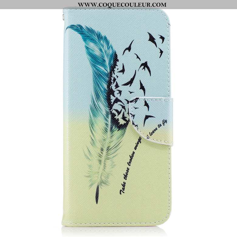 Coque Huawei P Smart 2020 Protection Téléphone Portable Cuir, Housse Huawei P Smart 2020 Dessin Anim