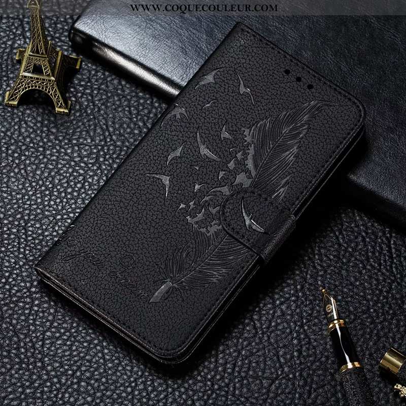 Housse Huawei P Smart 2020 Portefeuille Coque Incassable, Étui Huawei P Smart 2020 Cuir Téléphone Po