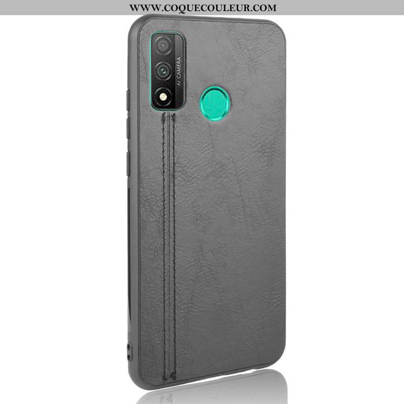 Étui Huawei P Smart 2020 Modèle Fleurie Petit Gris, Coque Huawei P Smart 2020 Protection Gris