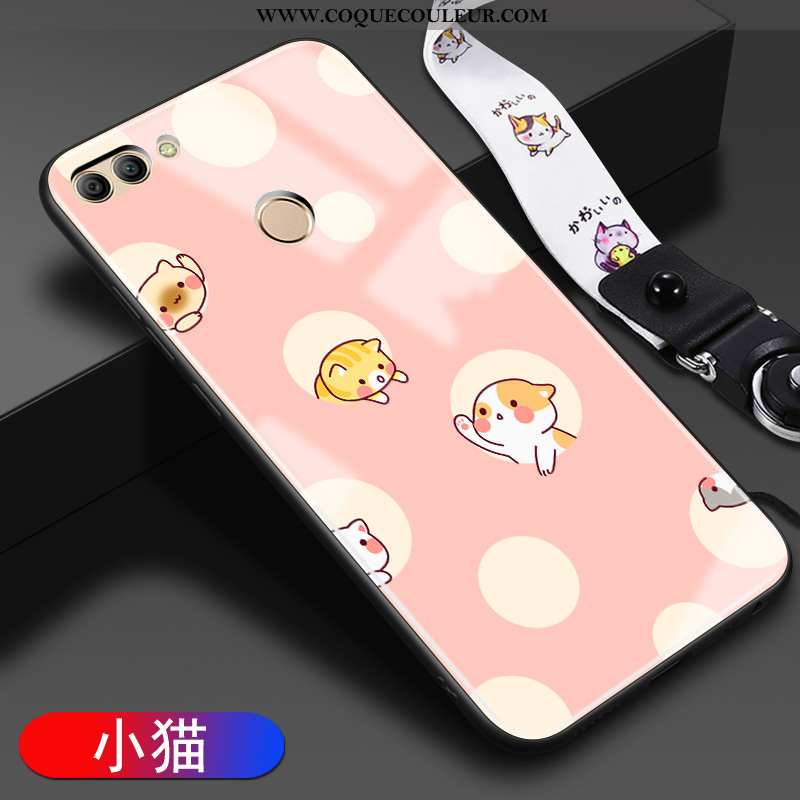 Coque Huawei P Smart Fluide Doux Tendance Miroir, Housse Huawei P Smart Silicone Tout Compris Jaune