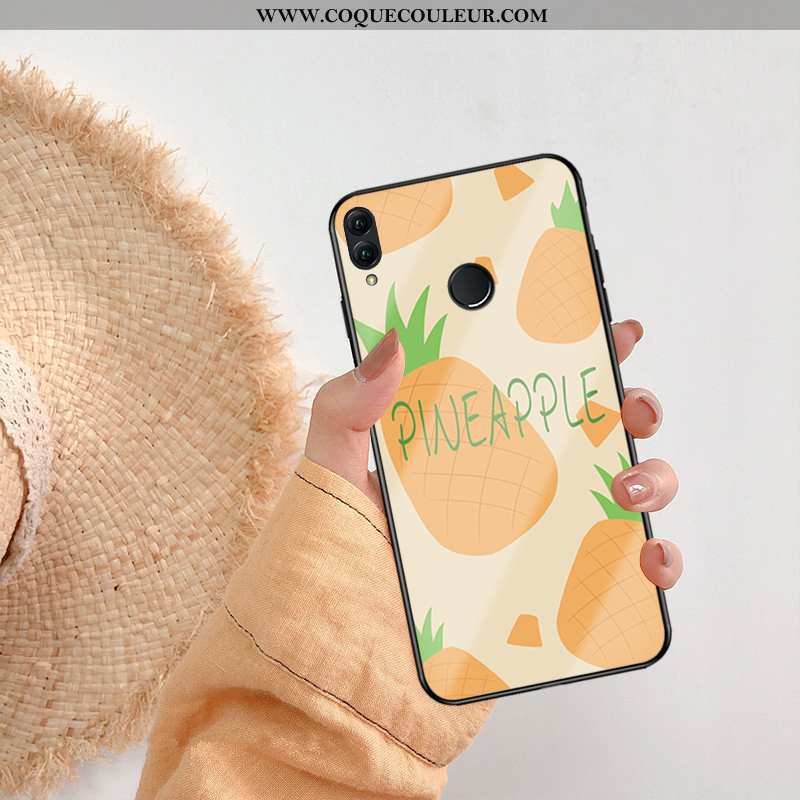 Étui Huawei P Smart+ Verre Tout Compris Ultra, Coque Huawei P Smart+ Personnalité Tendance Bleu