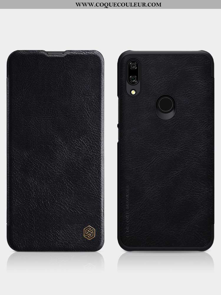 Coque Huawei P Smart Z Cuir Téléphone Portable Étui, Housse Huawei P Smart Z Rouge