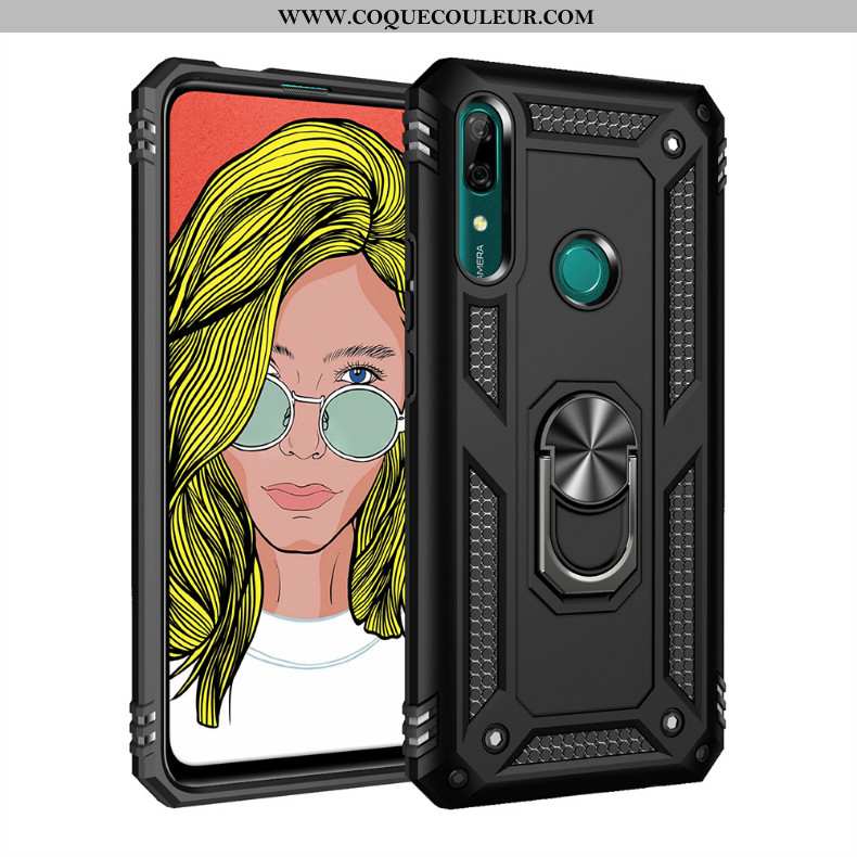 Étui Huawei P Smart Z Personnalité Or 2020, Coque Huawei P Smart Z Créatif Téléphone Portable Doré