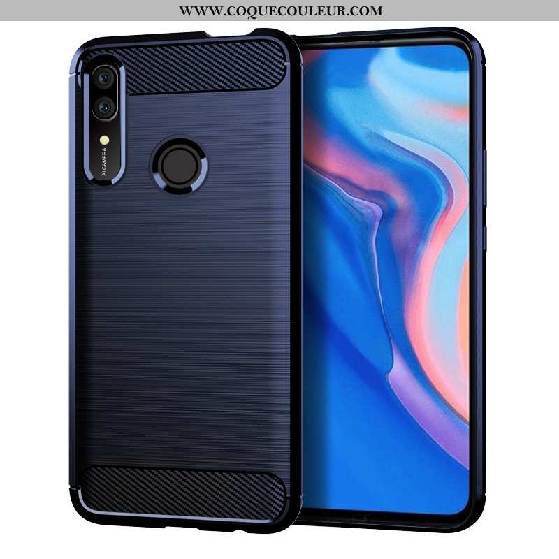 Coque Huawei P Smart Z Silicone Incassable Téléphone Portable, Housse Huawei P Smart Z Noir