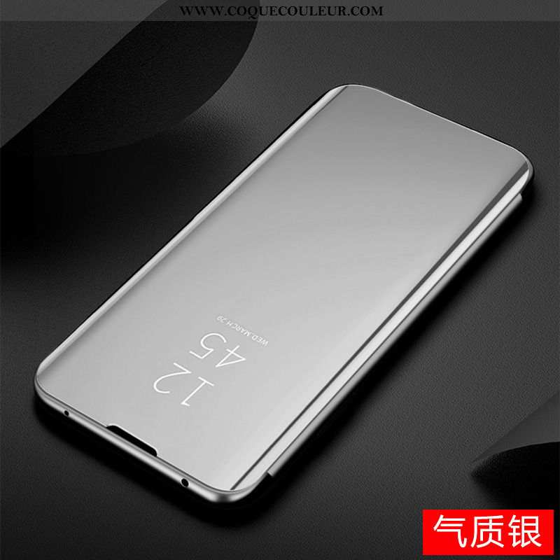 Coque Huawei P Smart Z Transparent Téléphone Portable Miroir, Housse Huawei P Smart Z 2020 Doré