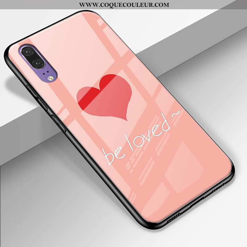 Coque Huawei P20 Cuir Véritable Tout Compris Étui, Housse Huawei P20 Silicone Multicolore Coloré