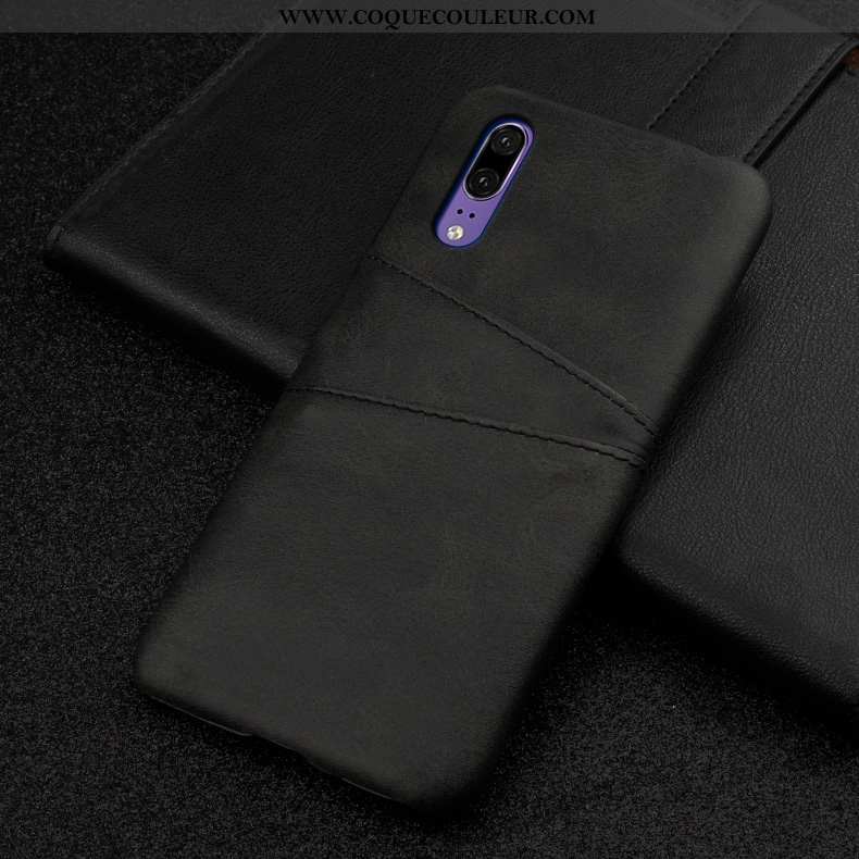 Étui Huawei P20 Protection Tempérer Coque, Coque Huawei P20 Personnalité Membrane Marron