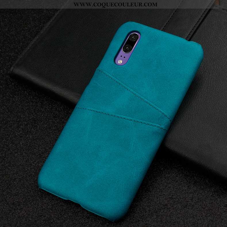 Étui Huawei P20 Protection Tempérer Coque, Coque Huawei P20 Personnalité Membrane Marron