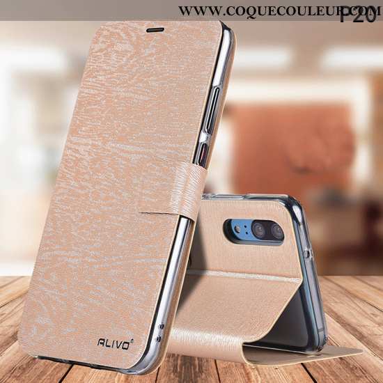 Étui Huawei P20 Silicone Coque Téléphone Portable, Huawei P20 Protection Housse Bleu Foncé