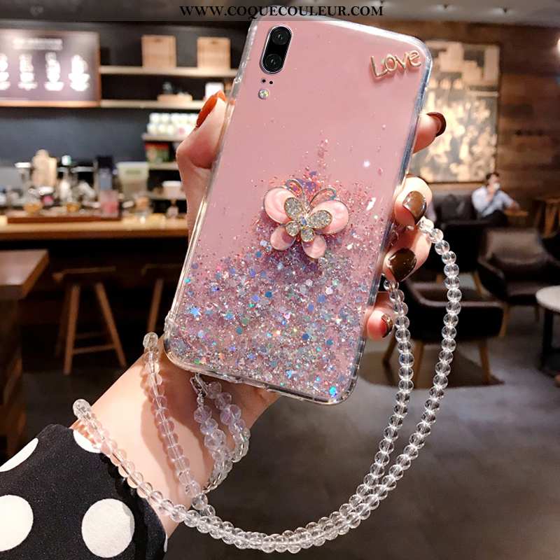 Étui Huawei P20 Fluide Doux Tempérer Nouveau, Coque Huawei P20 Silicone Membrane Verte