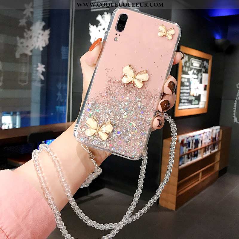 Étui Huawei P20 Fluide Doux Tempérer Nouveau, Coque Huawei P20 Silicone Membrane Verte