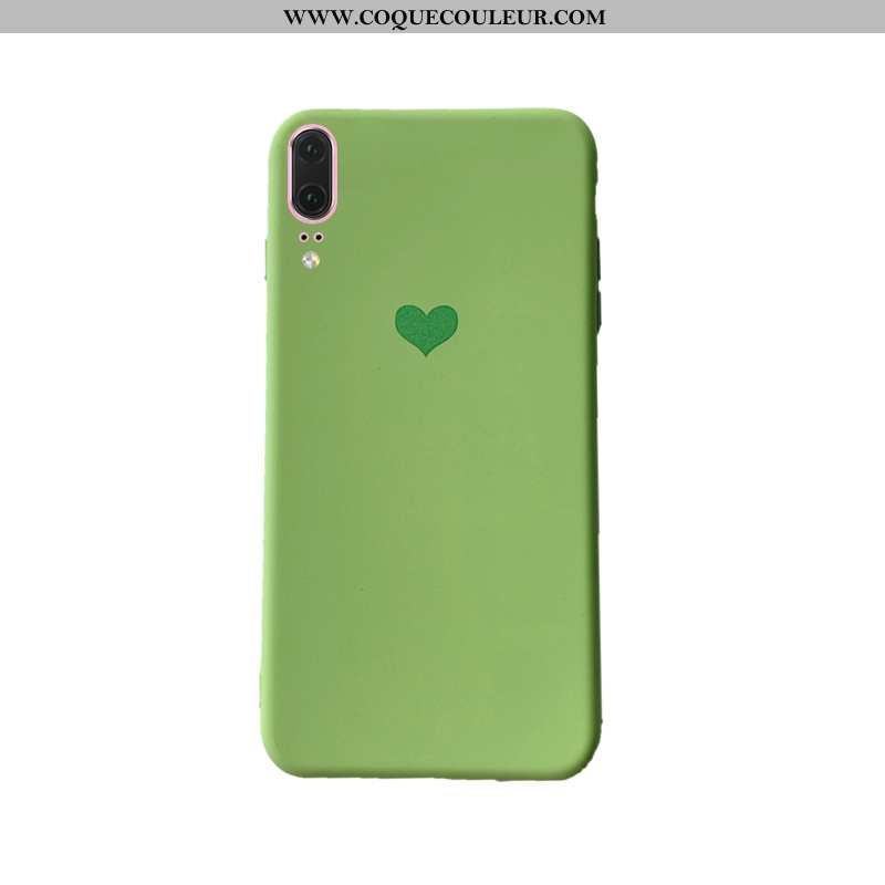 Coque Huawei P20 Créatif Net Rouge Coque, Housse Huawei P20 Tendance Nouveau Verte