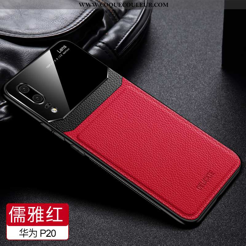 Étui Huawei P20 Modèle Fleurie Téléphone Portable Incassable, Coque Huawei P20 Fluide Doux Protectio