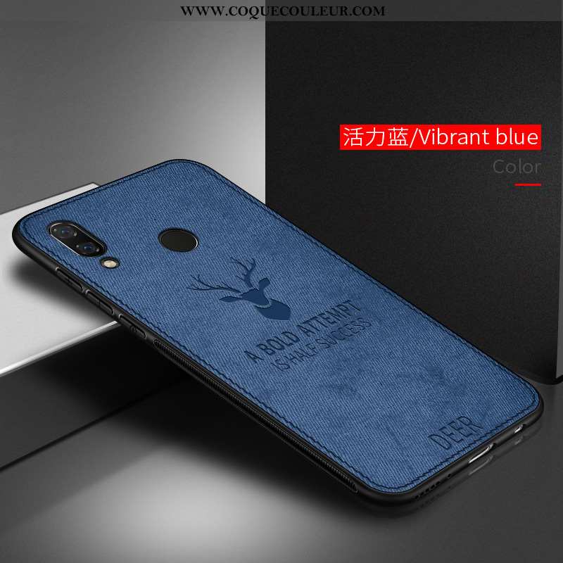 Housse Huawei P20 Lite Fluide Doux Étui Téléphone Portable, Huawei P20 Lite Silicone Luxe Gris