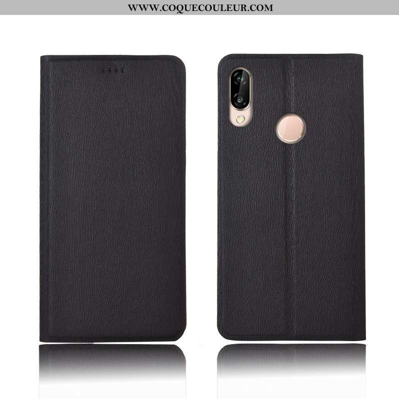 Étui Huawei P20 Lite Modèle Fleurie Arbres Protection, Coque Huawei P20 Lite Fluide Doux Téléphone P