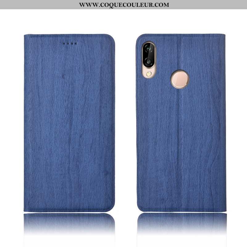 Étui Huawei P20 Lite Modèle Fleurie Arbres Protection, Coque Huawei P20 Lite Fluide Doux Téléphone P