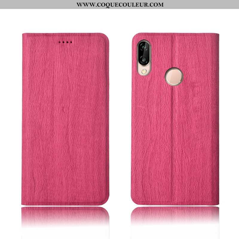 Étui Huawei P20 Lite Modèle Fleurie Arbres Protection, Coque Huawei P20 Lite Fluide Doux Téléphone P