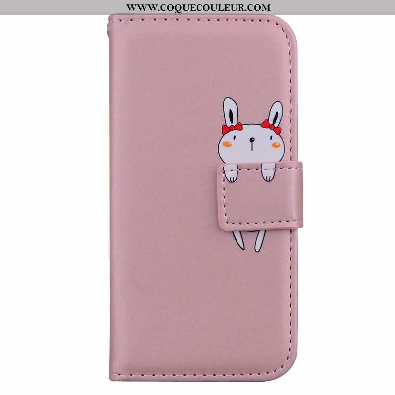 Housse Huawei P20 Lite Protection Coque Cuir, Étui Huawei P20 Lite Dessin Animé Orange