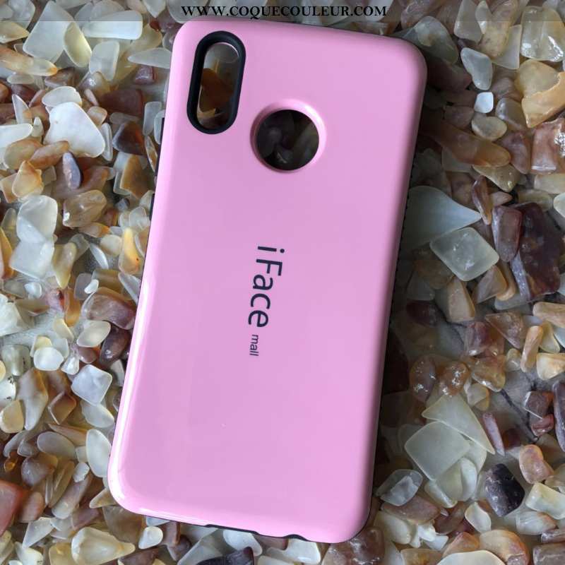 Coque Huawei P20 Lite Étui Difficile Téléphone Portable, Housse Huawei P20 Lite Tout Compris Rose