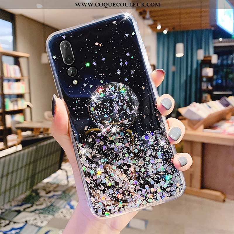 Housse Huawei P20 Pro Fluide Doux Luxe Tout Compris, Étui Huawei P20 Pro Mode Créatif Verte