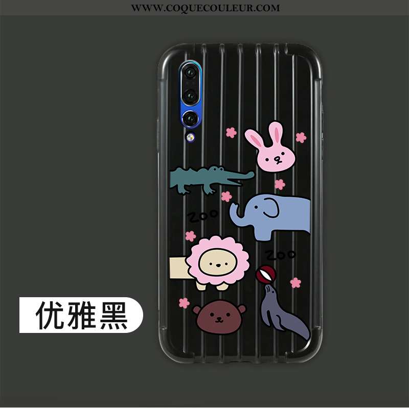 Étui Huawei P20 Pro Silicone Téléphone Portable Amoureux, Coque Huawei P20 Pro Mode Net Rouge Verte