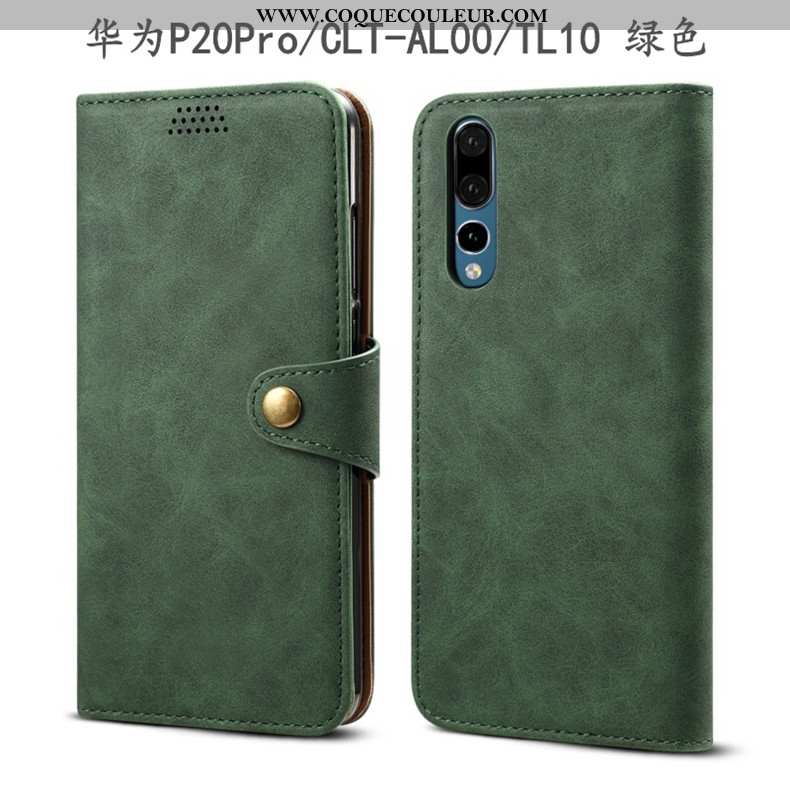 Coque Huawei P20 Pro Protection Téléphone Portable Tout Compris, Housse Huawei P20 Pro Cuir Incassab