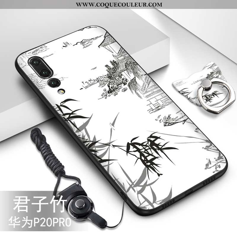 Coque Huawei P20 Pro Fluide Doux Dessin Animé Créatif, Housse Huawei P20 Pro Protection Ornements Su