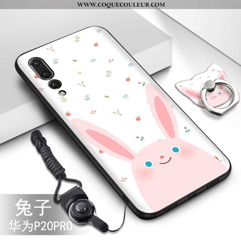 Coque Huawei P20 Pro Fluide Doux Dessin Animé Créatif, Housse Huawei P20 Pro Protection Ornements Su