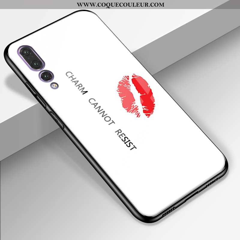 Coque Huawei P20 Pro Dessin Animé Mode Téléphone Portable, Housse Huawei P20 Pro Cuir Véritable Sili