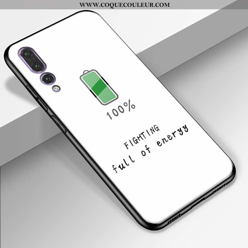 Coque Huawei P20 Pro Dessin Animé Mode Téléphone Portable, Housse Huawei P20 Pro Cuir Véritable Sili