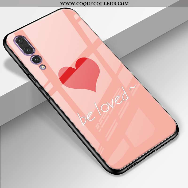 Coque Huawei P20 Pro Dessin Animé Mode Téléphone Portable, Housse Huawei P20 Pro Cuir Véritable Sili