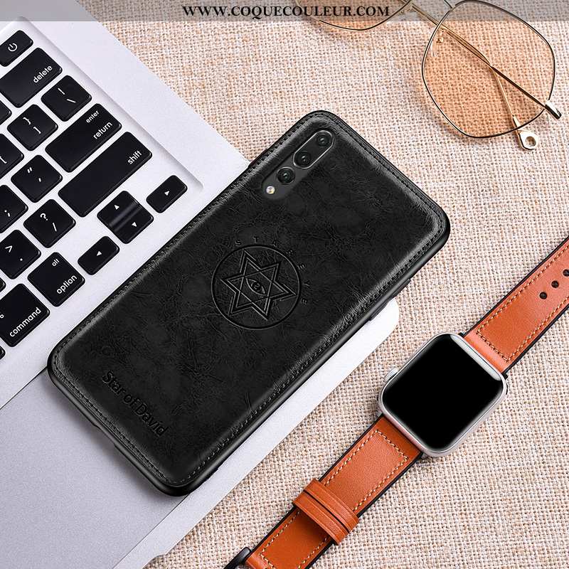 Coque Huawei P20 Pro Protection Tendance Mode, Housse Huawei P20 Pro Personnalité Fluide Doux Marron