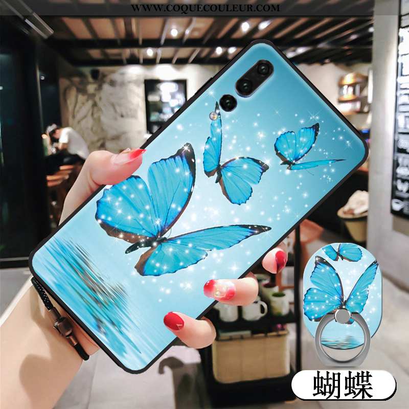 Housse Huawei P20 Pro Dessin Animé Tempérer Nouveau, Étui Huawei P20 Pro Coque Rose