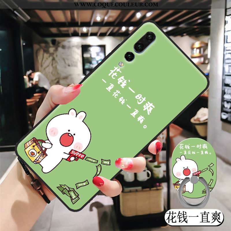 Housse Huawei P20 Pro Dessin Animé Tempérer Nouveau, Étui Huawei P20 Pro Coque Rose