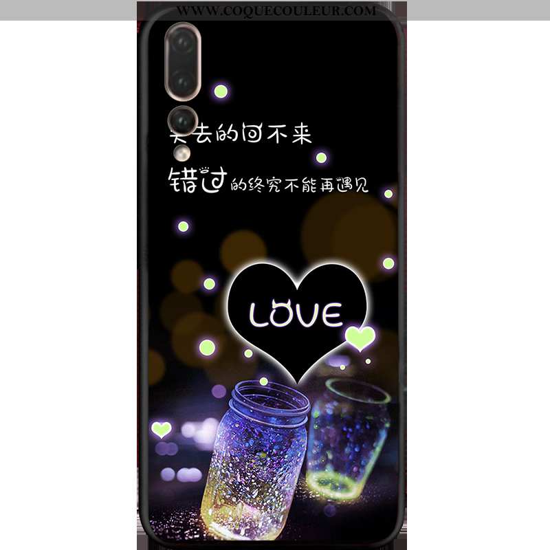 Coque Huawei P20 Pro Tendance Téléphone Portable Dessin Animé, Housse Huawei P20 Pro Silicone Violet