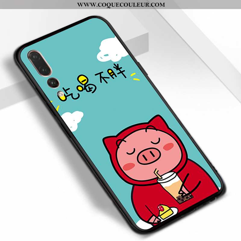 Coque Huawei P20 Pro Tendance Téléphone Portable Dessin Animé, Housse Huawei P20 Pro Silicone Violet