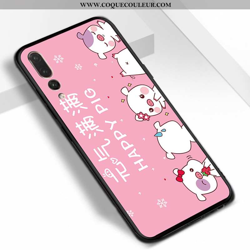 Coque Huawei P20 Pro Tendance Téléphone Portable Dessin Animé, Housse Huawei P20 Pro Silicone Violet