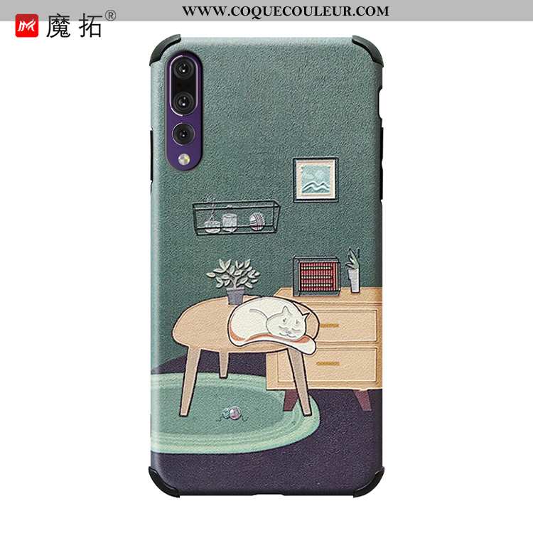 Coque Huawei P20 Pro Fluide Doux Étui Coque, Housse Huawei P20 Pro Protection Téléphone Portable Ble