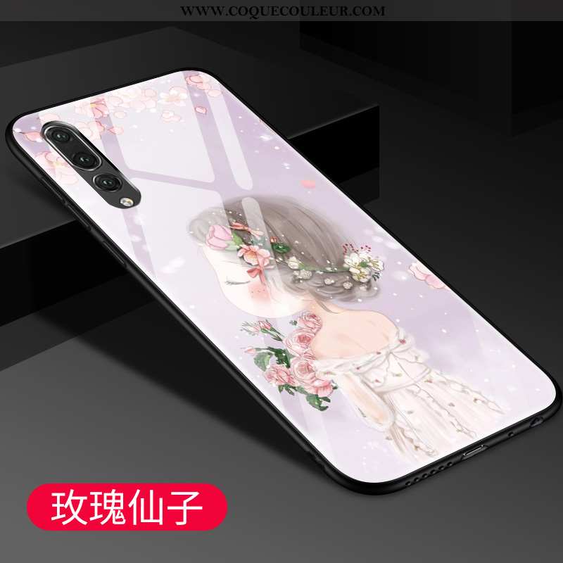 Étui Huawei P20 Pro Tendance Charmant Téléphone Portable, Coque Huawei P20 Pro Mode Amoureux Bleu