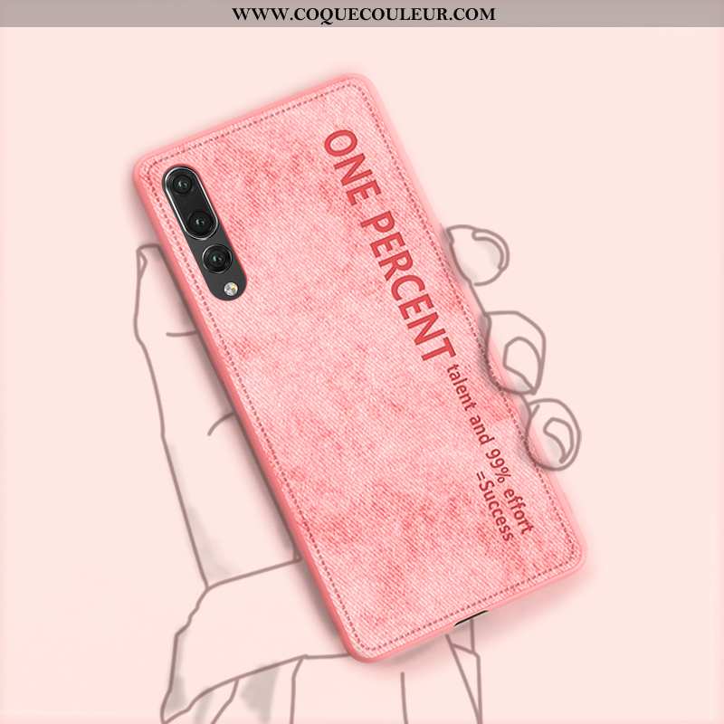 Coque Huawei P20 Pro Original Cuir Vent, Housse Huawei P20 Pro Ultra Silicone Rose