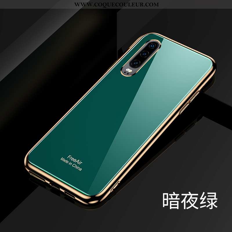 Étui Huawei P30 Légère Ultra Personnalité, Coque Huawei P30 Silicone Incassable Rose