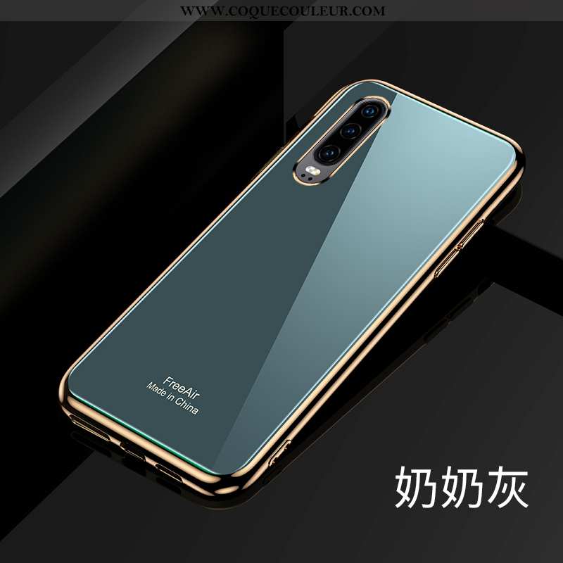 Étui Huawei P30 Légère Ultra Personnalité, Coque Huawei P30 Silicone Incassable Rose